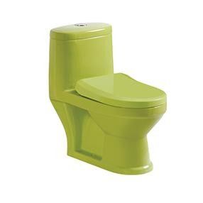 Children Ceramic Bathroom Toilet Set Elongated Floor Mounted