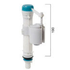 Bathroom Flush Valve Toilet Tank Fitting Easy Fixing 190MM