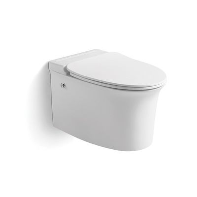 Ceramic Pulse Tankless Toilet Wall Mounted Space Save for Bathroom