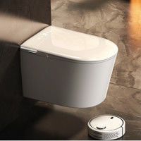 Commercial Modern Smart Toilet with Built-in Water Tank for High-Efficiency Applications and Modern Design for Commercial Spaces