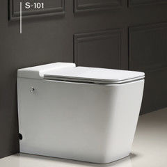 Direct Feed Tankless Toilet Elongated For Modern Bathroom