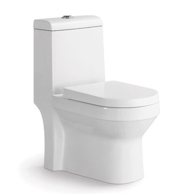 Siphon Peeping Elongated One Piece Toilet Floor Mounted