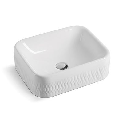 Modern Sanitary Ware Bathroom Ceramic Basin Couner Top Round