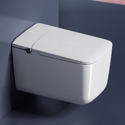 Multifunction Ceramic Elongated Bowl Modern Smart Toilet Electric With Sunken Tank