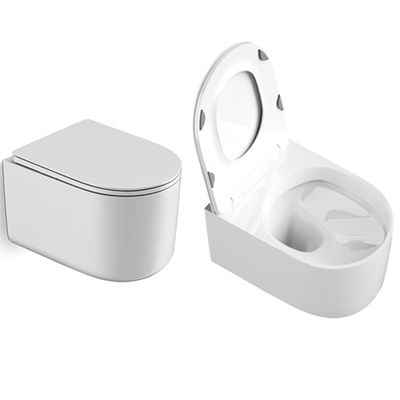Gravity Flushing Wall Hung Toilet American Standard With Concealed Toilet Cistern