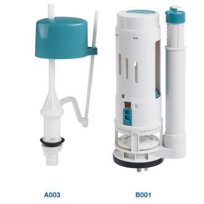 Adjustable Height Flush Valve Toilet Tank Fittings For One Piece Toilets