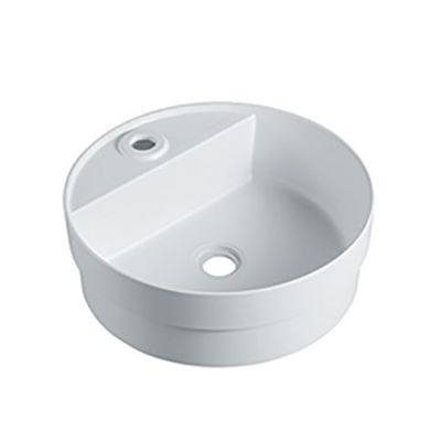 Countertop Mounted Melamine Basin Color Super Thin Edge Bathroom Sink Rectangular Art Hand Wash Basin
