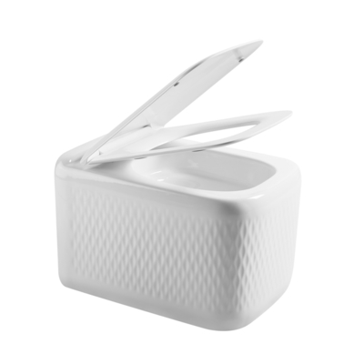 Strak Modern Duurzaam Keramiek Anti-Geur Glazuur Premium Sanitair Thuis Hotel Wandtoilet