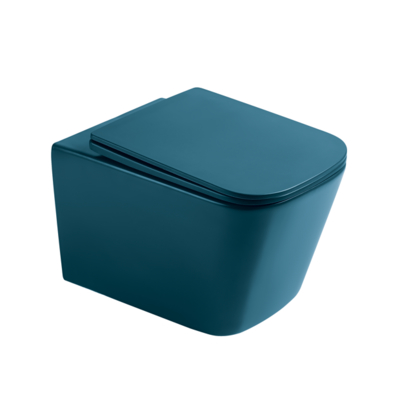 Wall Hung Toilet with Tornado Flush and Soft Close Seat