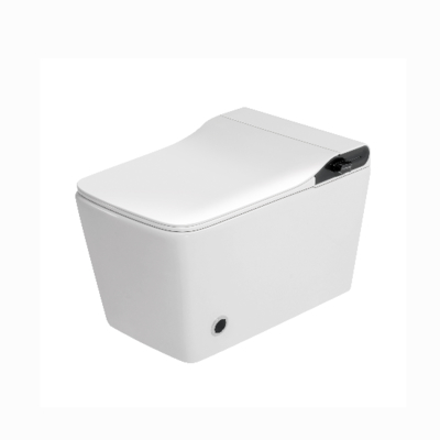 Wall-Mounted Smart Toilet with Heated Seat and Auto-Flush