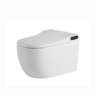 Square Smart Toilet with Electric Bidet and Remote Control