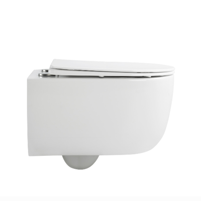 Slim Frame Flush Cistern Soft Close Europa Wandmontage Toilet Woonkamer Wandhang Toilet