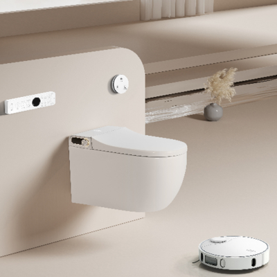 Modern Design Water Closet Easy Cleaning Intelligent Hanging Bathroom Ceramic Smart Wall Hung Toilet