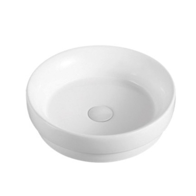 ALLWELL Best Price Easy-clean Glazing Artistic Basin Ceramic Bathroom Basin Sink Above Counter Basin
