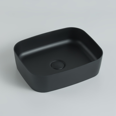 Mounted Melamine Finished Plywood Modern Single Sink Bathroom Basin Vanity with Mirror Cabinet