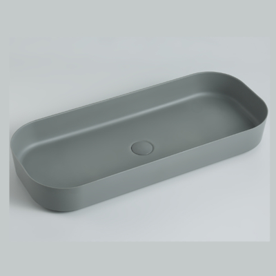 High Quality Counter top Bathroom Melamine Hotel Wash Basin for Marble Bathroom Sink