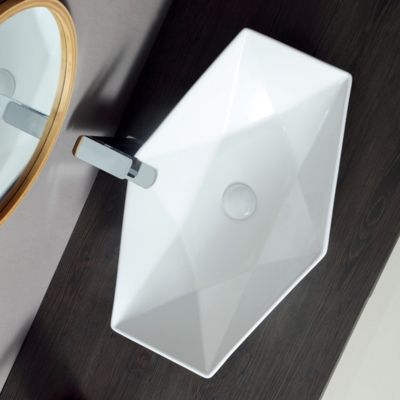 Manufacturer Direct Sale Ceramic Basin Above Mount Top Basin for Bathroom